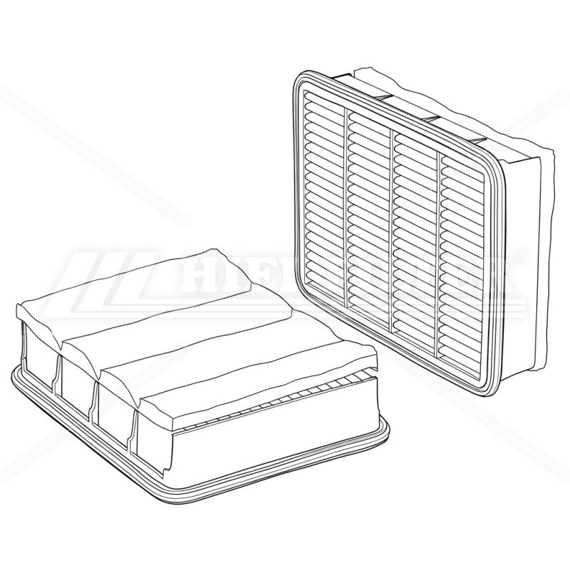 Air filter passend voor mazda wl99-13-z40