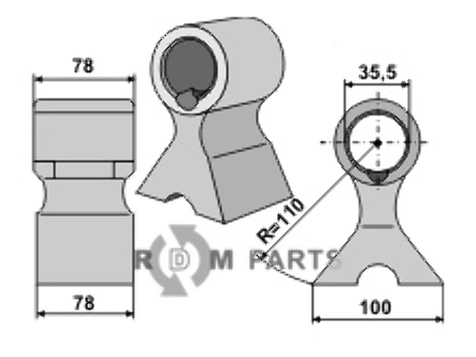 RDM Parts hammerslag