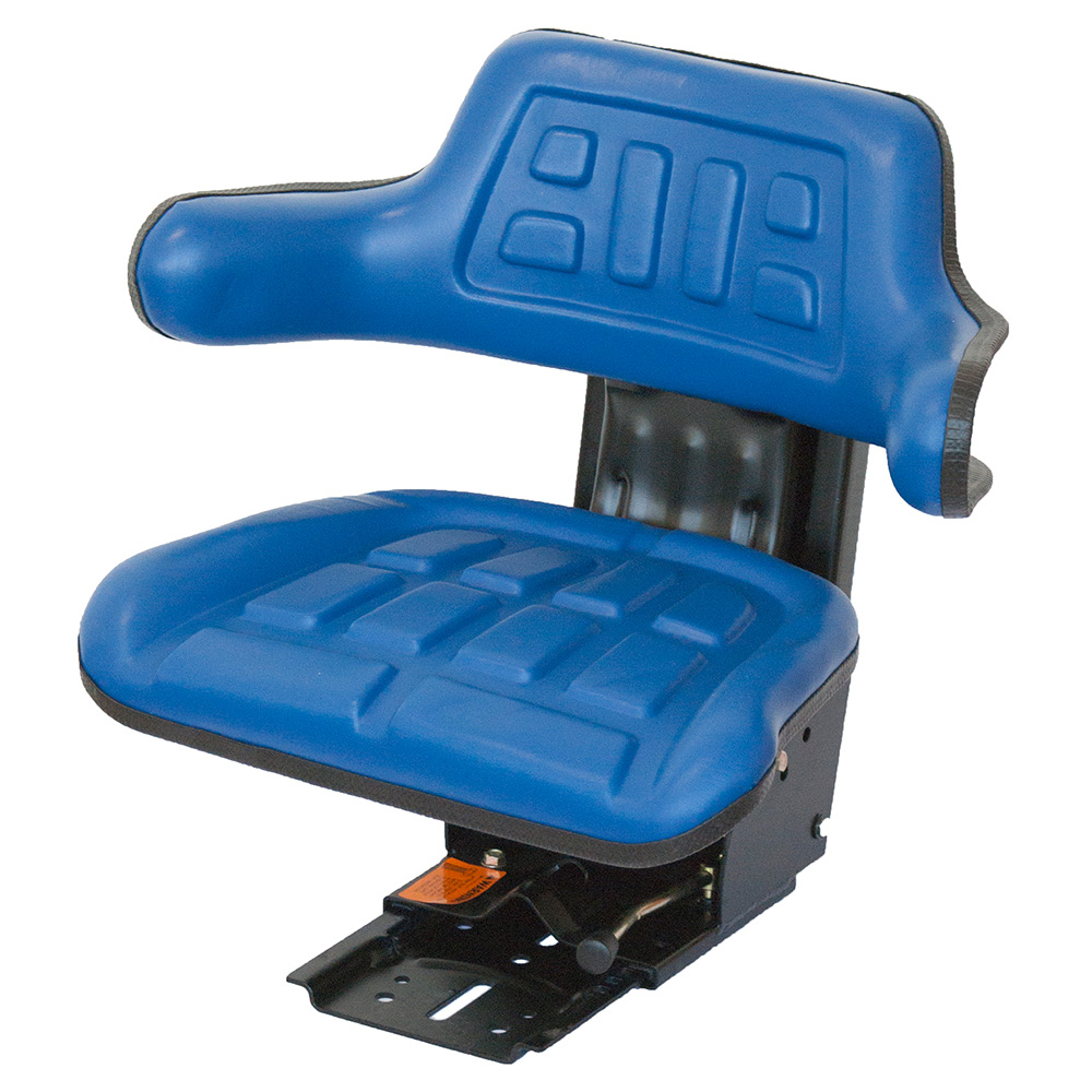 UnitedSeats W700 blue PVC seat