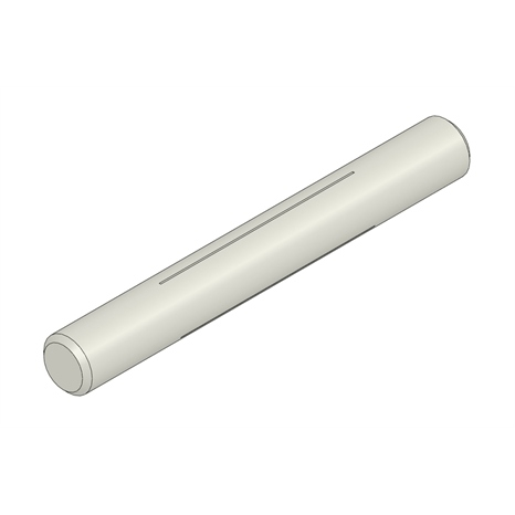 Pin - 1/4 x 2 center grooved