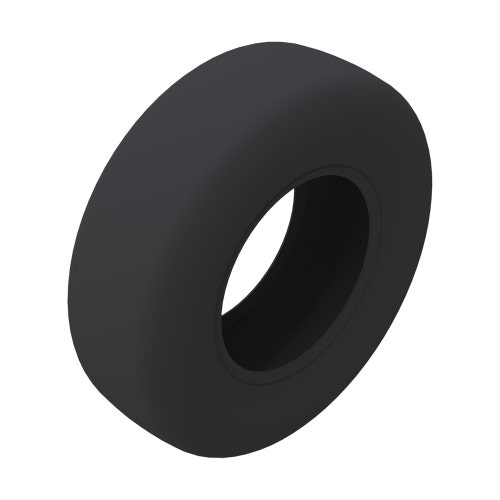 Tire - 19x10.5-8 (4-ply) smooth