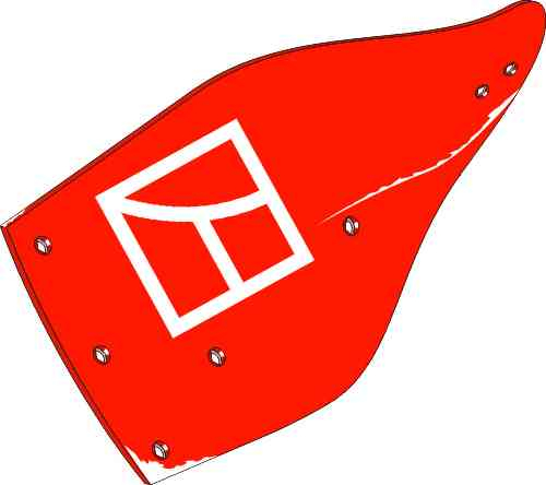 Rister - links passend voor Kuhn 616139