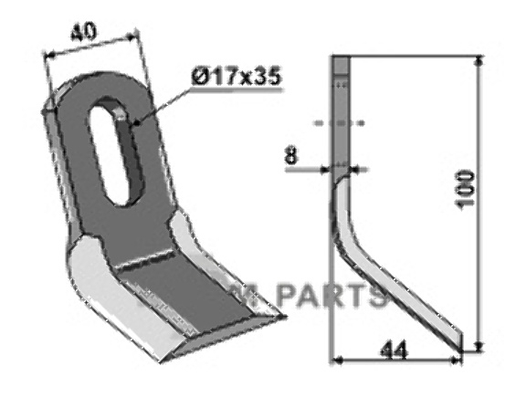 RDM Parts Y-Messer