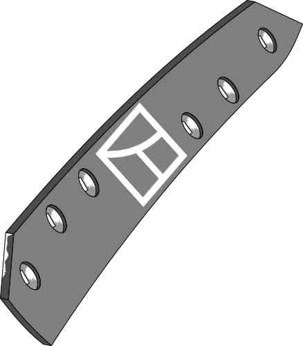Risterstrook BS42 L - 561x120 - links passend voor Lemken 3444013