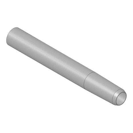 Standard hollow tine - .750mt x 5.750l x .660od