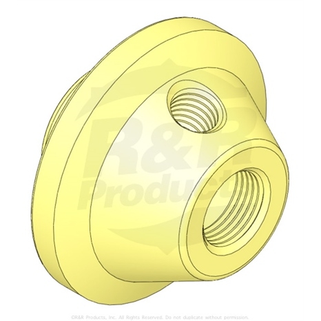 Roller end - regreasable 