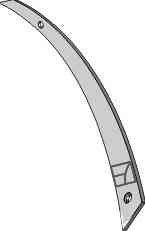 Moldboard slat - right fitting for Massey Ferguson 20250 (3942706)