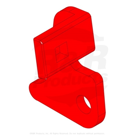 Bracket - scraper lh