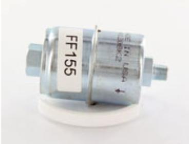 Fuel filter cartridge metal