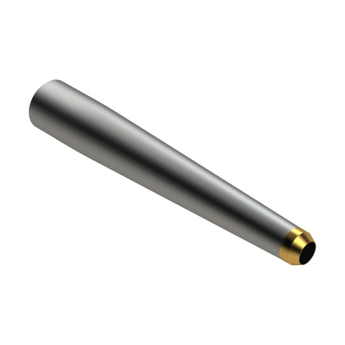 Legierte Hohlzinke mit Hartmetallspitze - .750mt x 4.750l x .425od