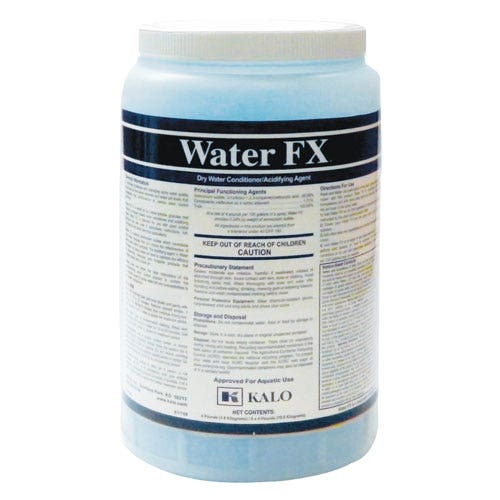 Condicionador ácido/agente acidificante Underhill water fx dry - frasco de 4 lb