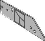 Zool - links passend voor Massey Ferguson 85133 (3940810)