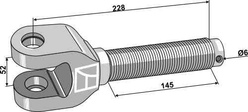 Fork 1.3/4"