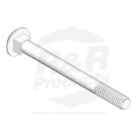 Bolt - carriage 5/16-18 x 3-1/2