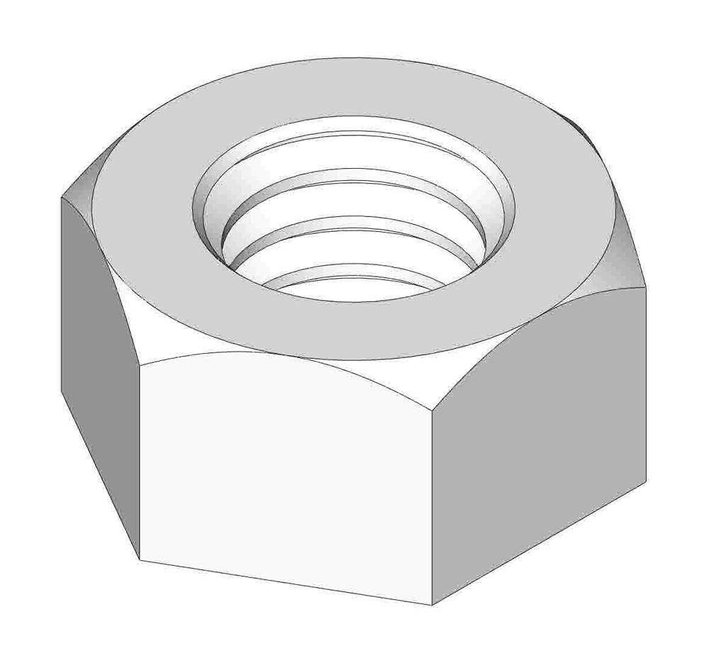 Nut - hex 5/16-18 Nut - hex 5/16-18
