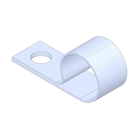 Clamp - support - hose 1/4