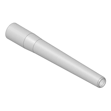 Standard hollow tine - .750mt x 5.500l x .520od