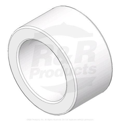 Spacer - steering pulley