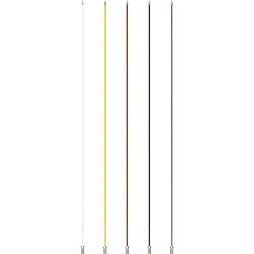 Banderines de color sólido - 1/2" x 7-1/2' Juego/9