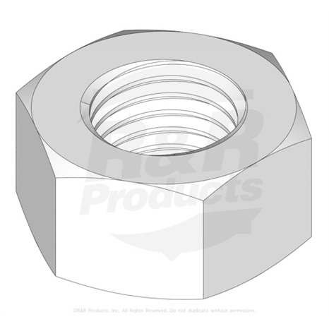 Nut - hex 12mm x 1.5