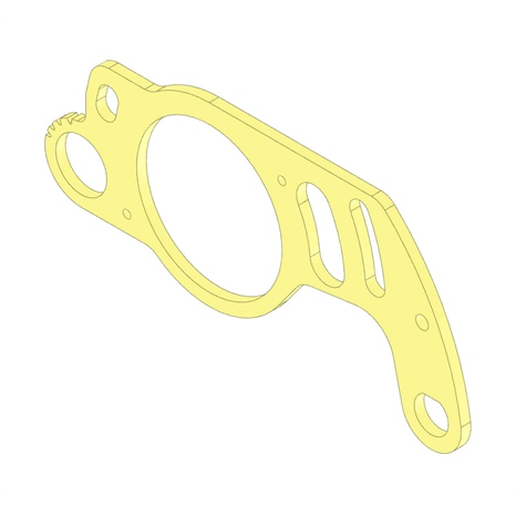 Bracket - groomer roller