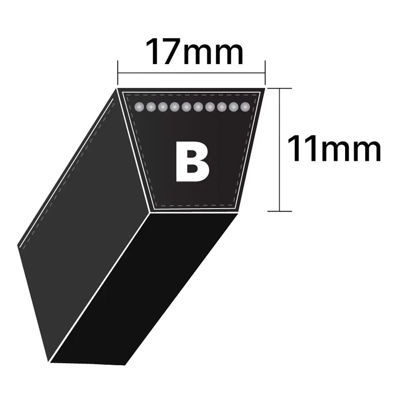 V-snaar B510 - 17x12954 B-Section