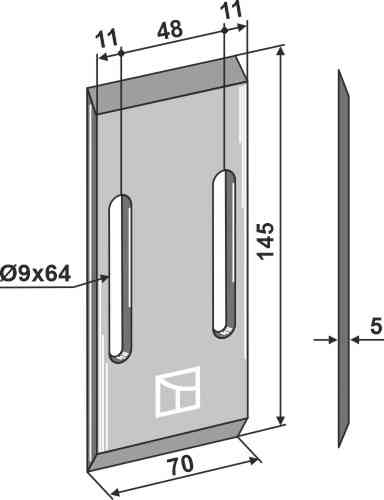 Scraper for packer rolls 51-n100