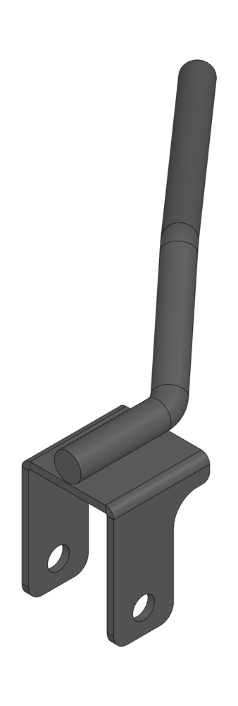 Lh foot guard assy