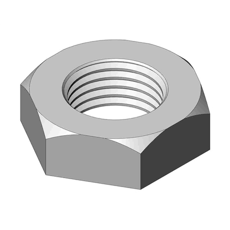 Locknut - bulkhead