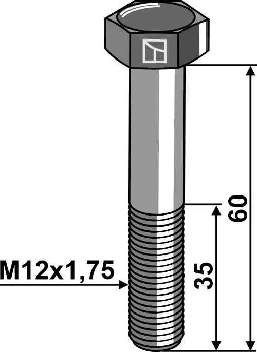 Shear bolt M12 without nut