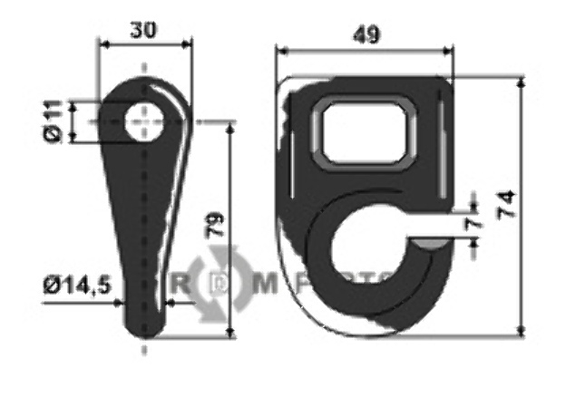 RDM Parts Schäkel - Schnell-Wechsel-System RDM Parts Schäkel - Schnell-Wechsel-System