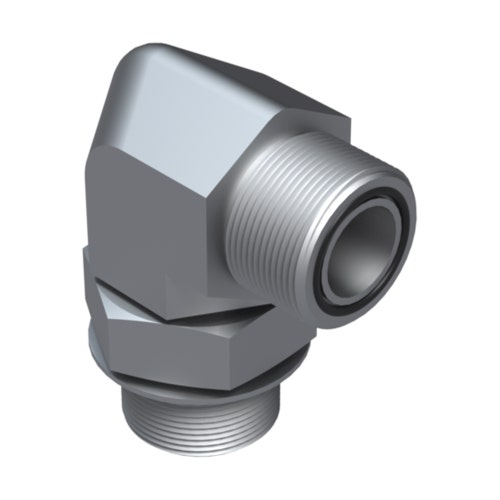 Hydraulic fitting - 90 deg
