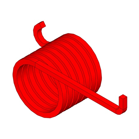Torsion spring - rh