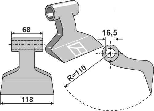 Pruning hammer 63-rm-809