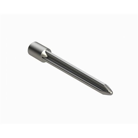 Alloy shatter tine - .875mt x 6.000l x .625 cross od