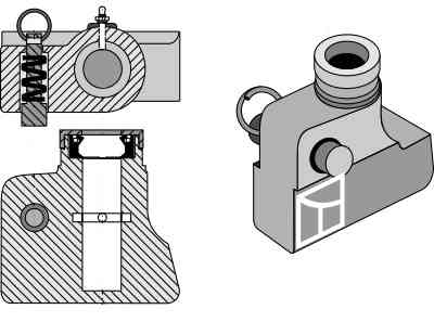 Hankmo outside bearing - Sliding bearing