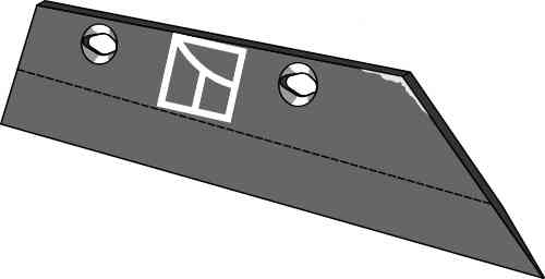 Schar-Hinterteil 8mm - rechts geeignet für Eberhardt 300250 Schar-Hinterteil 8mm - rechts geeignet für Eberhardt 300250