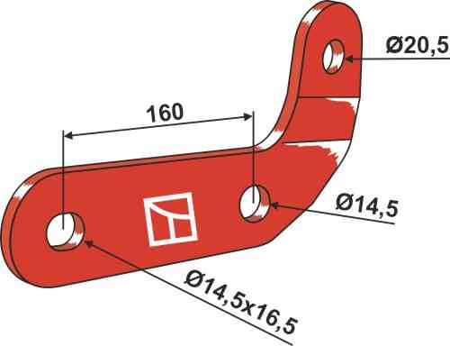 Holder - left - Delta Flex