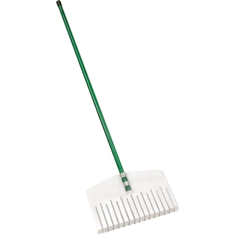 Wide tooth debris rake, 20"