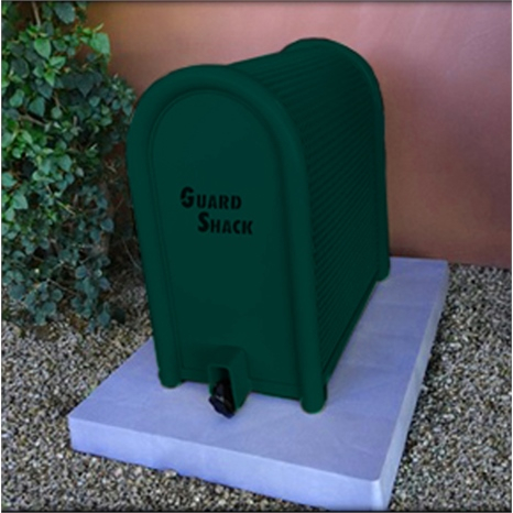 Lift-off enclosure - 10x18x12 green