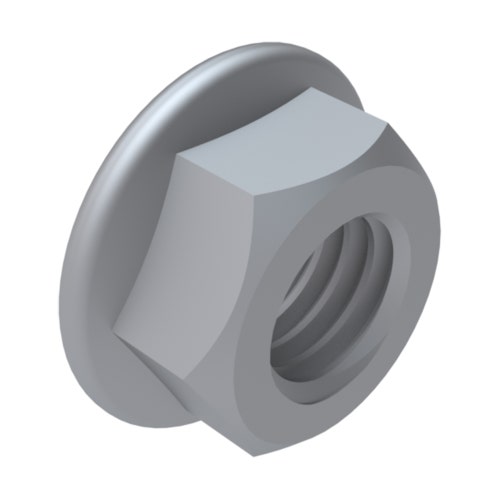 Nut - 7-16-14 hx serr fl