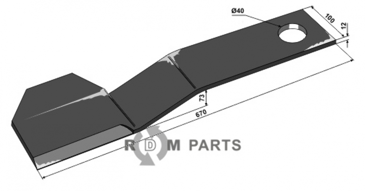 RDM Parts Messer geeignet für Suire 16-190167006