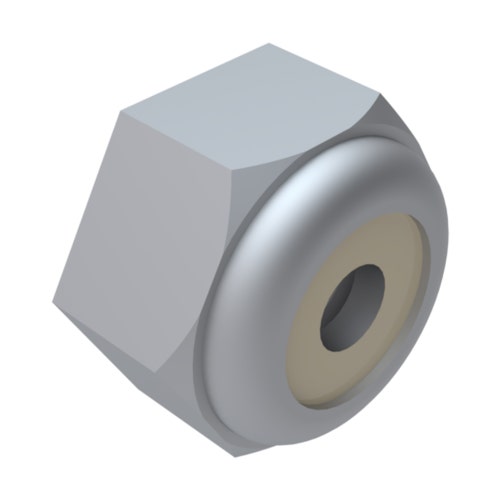 Nut - 10-32 nylon lock