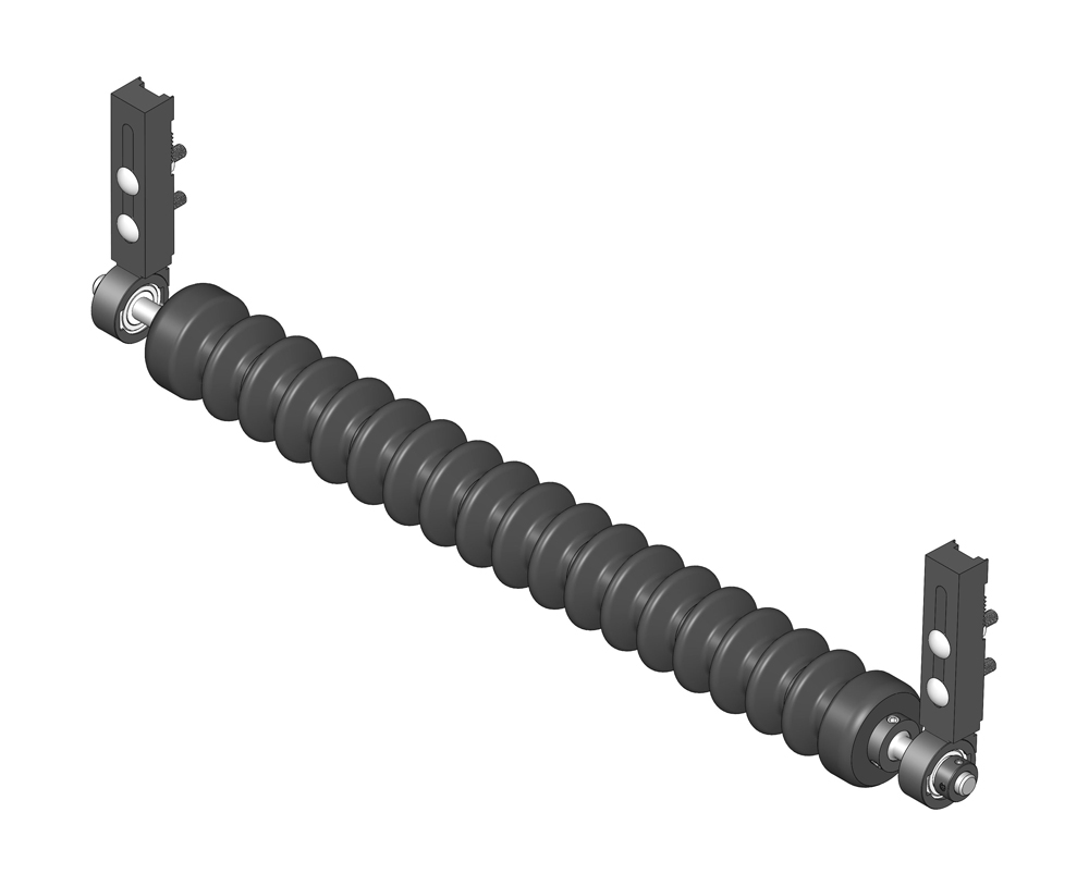 Minuteman front grooved roller system