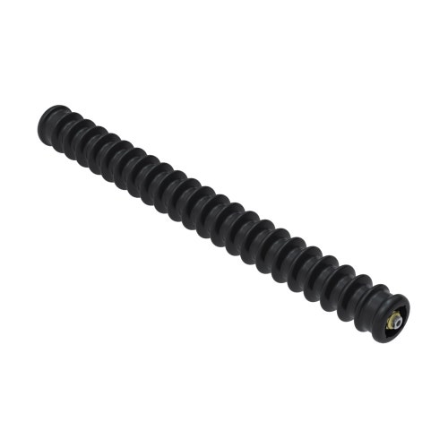 Roller - grooved uhmw polyethylene