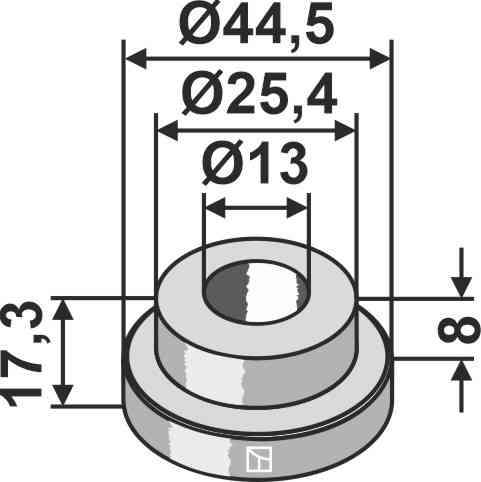 Bush Ø44,5 63-con-92