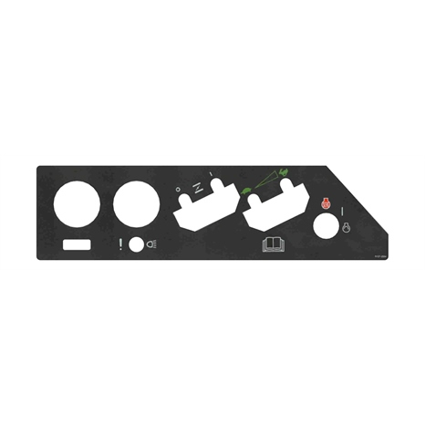 DECAL - CONTROL PANEL