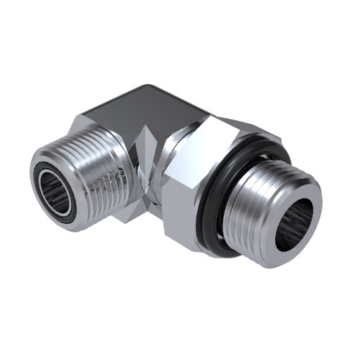 Hydraulic fitting - 90 deg