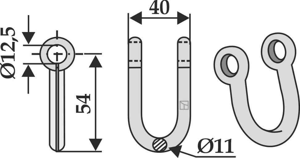 Klepelbeugel 63-dÜc-901