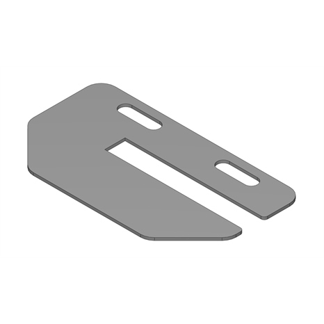 Plate - throttle stop